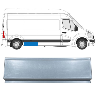Reparație aripă spate partea din față pentru Renault Master 2010-2024 / Stânga = Dreapta (simetric) 17293