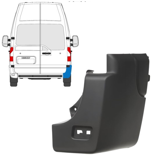 Colț bară spate pentru Renault Master 2010-2024 / Dreapta 17237
