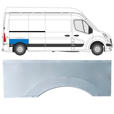 Reparație aripă spate pentru Opel Movano 2010-2021 / Dreapta 16821