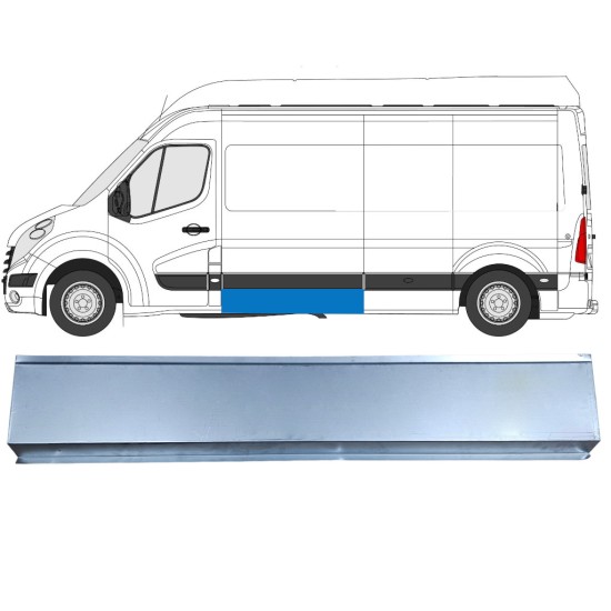 Panou reparație lateral pentru Renault Master 2010- / Stânga 16791