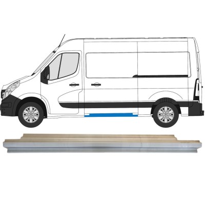 Reparație prag ușă glisantă pentru Renault Master 2010- / Stânga 14915