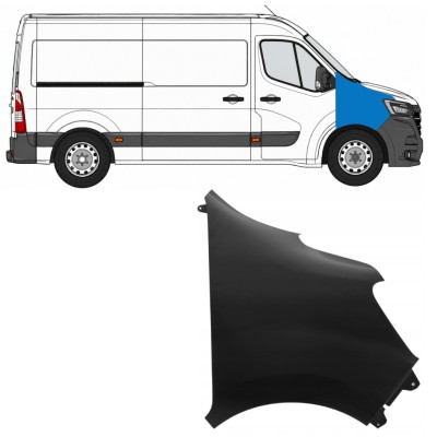 Aripă față pentru Renault Master 2019-2024 / Dreapta 17253