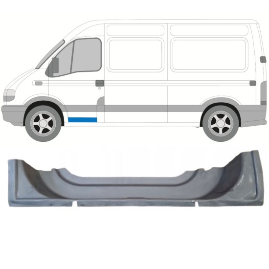 Reparație ușă față înaltă pentru Renault Master 1998-2010 / Stânga 16862
