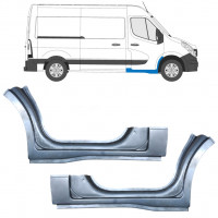 Reparație prag ușă față pentru Renault Master 2010- / Stânga+Dreapta / Set 10048