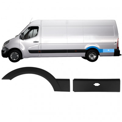 RENAULT MASTER 2010- PANOU LATERAL EXTRA LUNG / A STABILIT / STÂNGA