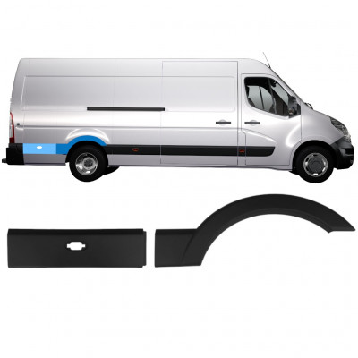 RENAULT MASTER 2010- PANOU LATERAL EXTRA LUNG / A STABILIT / DREAPTA