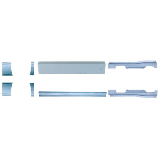 Set panouri de reparare pentru Opel Movano 2010-2021 / Stânga+Dreapta / 15286