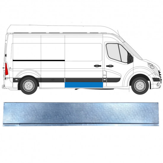 RENAULT MASTER 2010- UȘĂ GLISANTĂ PANEL / DREAPTA