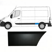 Bandou lateral aripă spate pentru Renault Master 2010- / SWB / Stânga 8324