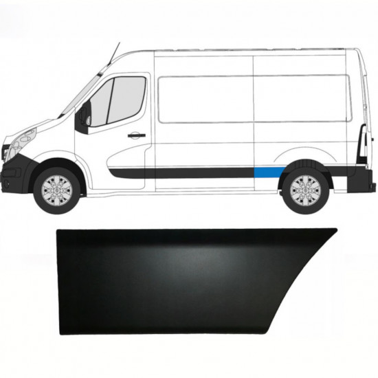 RENAULT MASTER 2010- MIC DE STATURA SPATE ARIPA PANOU LATERAL / STÂNGA