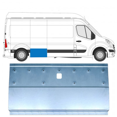 Panou reparație lateral pentru Renault Master 2010- / Stânga = Dreapta (simetric) 12841