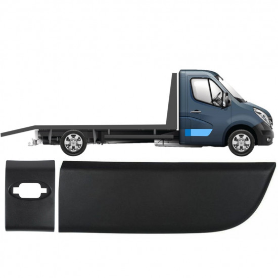 RENAULT MASTER 2010- A STABILIT DE CABĂĂĂ SINGURĂ PANOU DE MOLARIE / DREAPTA