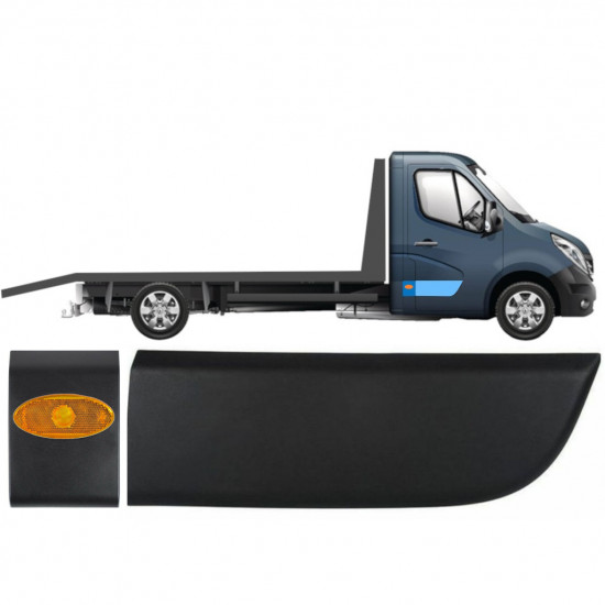 RENAULT MASTER 2010- PANOU LATERAL LAMPĂĂ CABINA SINGURA A STABILIT / DREAPTA