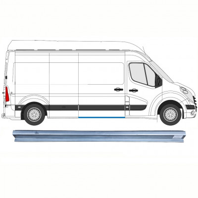 Reparație prag ușă glisantă pentru Renault Master 2010- / Dreapta 9346