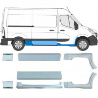 Set panouri de reparare pentru Renault Master 2010- / SWB /  10063