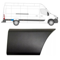 Bandou lateral stânga spate în spatele roții din spate pentru Nissan NV400 2010- / Dreapta 16665