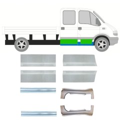 Set panouri de reparare pentru Renault Master 1998-2010 / Stânga+Dreapta / 10260