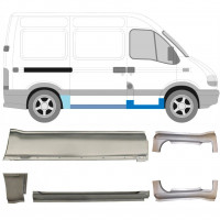 Set panouri de reparare pentru Renault Master 1998-2010 / SWB /  10697