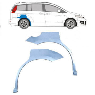 Reparație aripă spate pentru Mazda 5 2005-2010 / Stânga+Dreapta / Set 9192