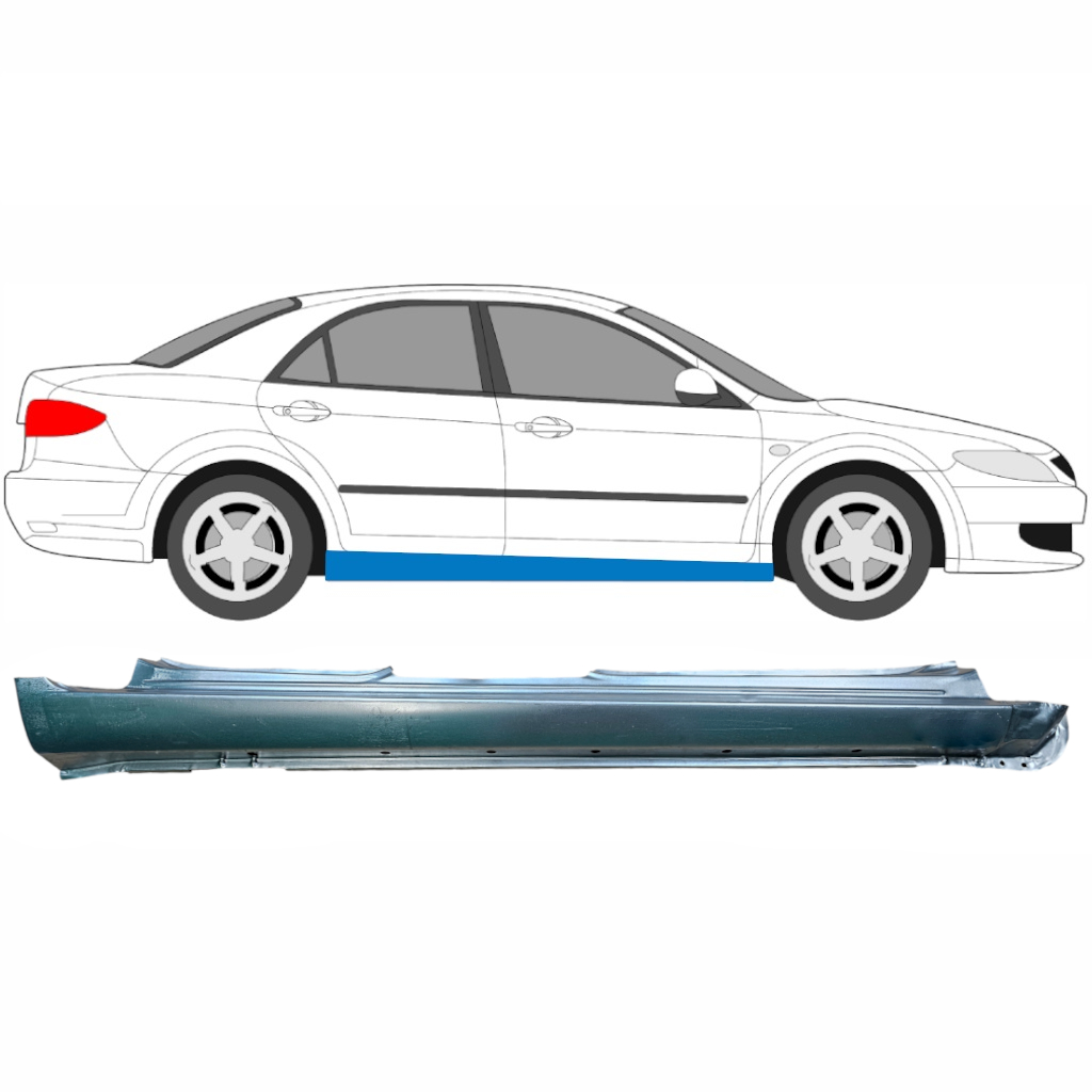 Prag Complet Pentru Mazda 6 2002-2007 / Dreapta 5792