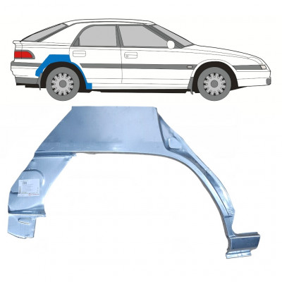 Reparație aripă spate pentru Mazda 323F BG 1989-1994 / Dreapta 7986