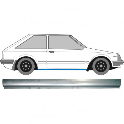 Reparație prag pentru Mazda 323 Bd 1980-1993 / Stânga = Dreapta (simetric) 7196