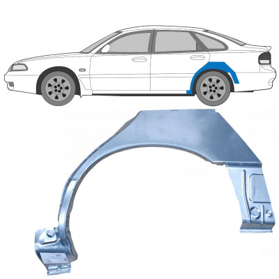 Reparație aripă spate pentru Mazda 626 1992-1997 / Stânga 9012