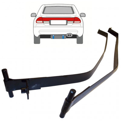 Cleme rezervor combustibil pentru Mazda 626 1992-1997 9383