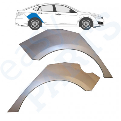 Reparație aripă spate pentru Mazda 6 2007-2012 / Stânga+Dreapta / Set 9762