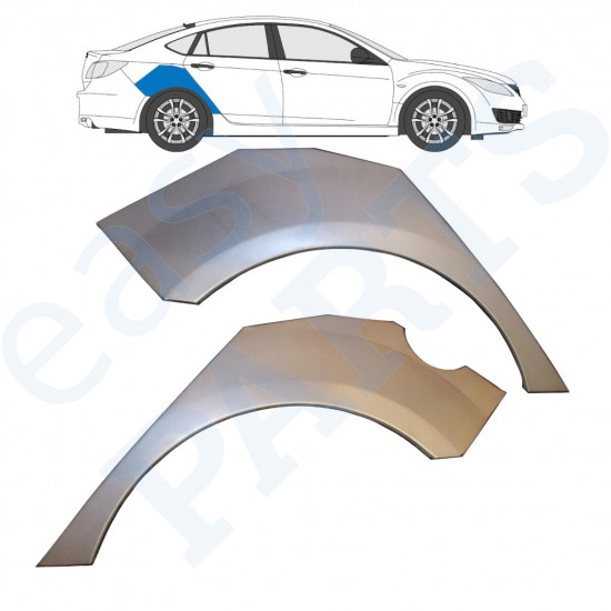 MAZDA 6 2007-2012 SEGMENT REPARAȚIE ARIPĂ SPATE / A STABILIT