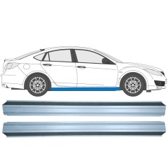 Reparație prag pentru Mazda 6 GG GY 2002-2007 / Stânga = Dreapta (simetric) / Set 10495