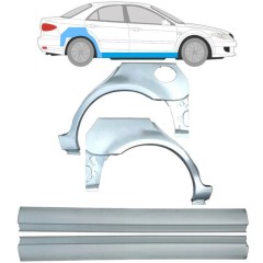 Reparație prag + aripă spate pentru Mazda 6 GG GY 2002-2007 / Stânga+Dreapta / Set 9653