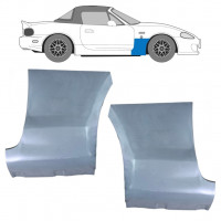 Panou de reparație aripă față pentru Mazda MX-5 1998-2005 / Stânga+Dreapta / Set 9608