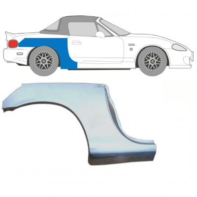 Reparație mare aripă spate pentru Mazda MX-5 1998-2005 NB / Dreapta 9327