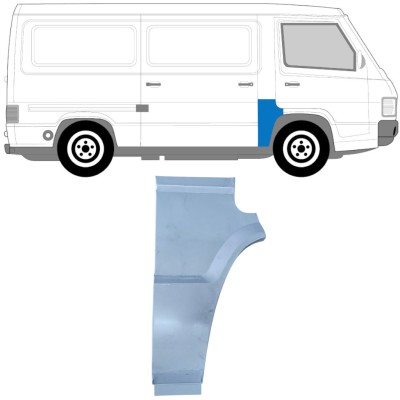 Segment reparație stâlp pentru Mercedes MB 100 1988-1996 / Dreapta 16937