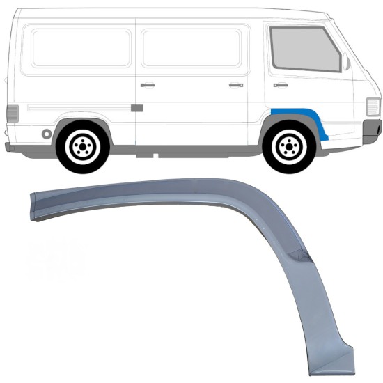 Reparație aripă față pentru Mercedes MB 100 1988-1996 / Dreapta 16859