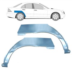 Reparație aripă spate pentru Mercedes C-Class W203 2000-2007 / Stânga+Dreapta / Set 9176