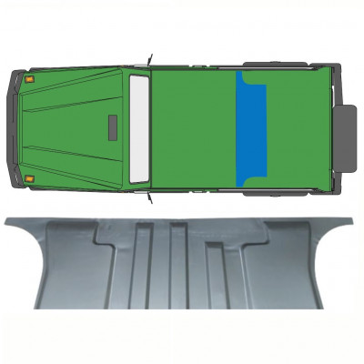 MERCEDES G CLASS 1979- SPATE PANEL PODEA  / FRONTAL PARTEA