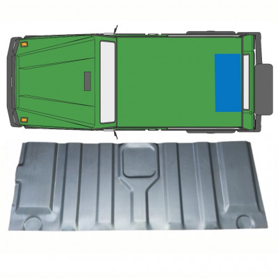 MERCEDES G CLASS 1979- SPATE PANEL PODEA  / SPATE PARTEA