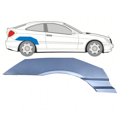 Reparație aripă spate partea superioară pentru Mercedes CL203 2000-2008 / Dreapta 8000