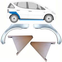 Reparație prag + aripă spate pentru Mercedes A-Class W168 1997-2004 / Dreapta / Set 8723