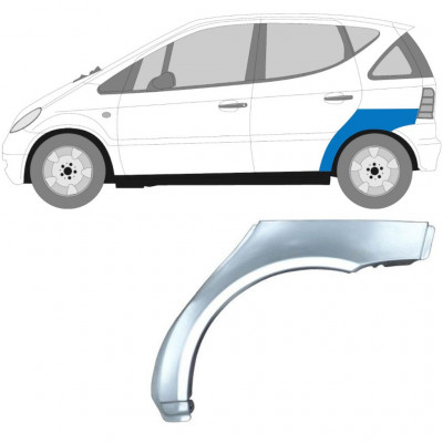 MERCEDES A-CLASS 1997-2004 SEGMENT REPARAȚIE ARIPĂ SPATE / STÂNGA