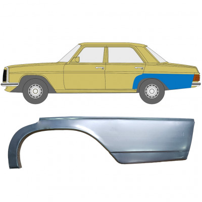 Reparație aripă spate pentru Mercedes W114 W115 1968-1977 / Stânga 6810