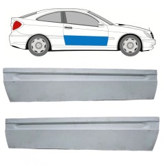 Panou reparație ușă pentru Mercedes CL-Class 203 2000-2008 / Stânga+Dreapta / Set 10689