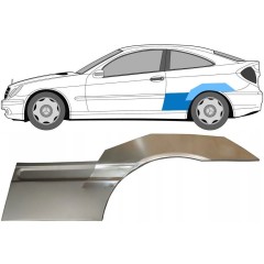Reparație aripă spate pentru Mercedes CL-Class 203 2000-2008 / Stânga / Set 10008