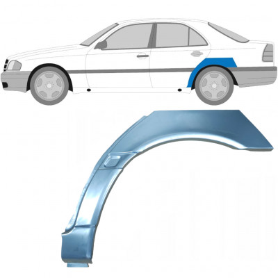 MERCEDES C-CLASS 1993-2001 SEGMENT REPARAȚIE ARIPĂ SPATE / STÂNGA