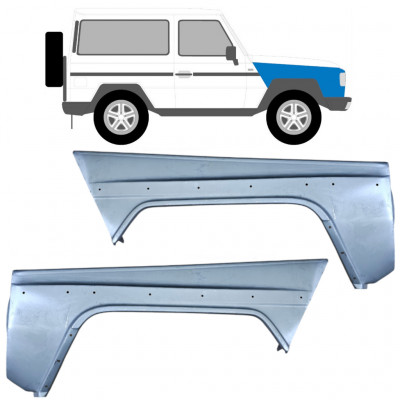 Aripă față pentru Mercedes G-Class 1979-1992 / Stânga+Dreapta / Set 9182