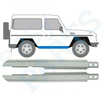 Reparație prag pentru Mercedes G-Class 1979- / Stânga+Dreapta / Set 9820