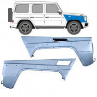 Aripă față pentru Mercedes G-Class W463 Gelenda 1997- / Stânga+Dreapta / Set 6520