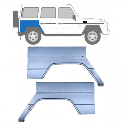 Reparație aripă spate pentru Mercedes G-Class 1979- / Stânga+Dreapta / Set 9535